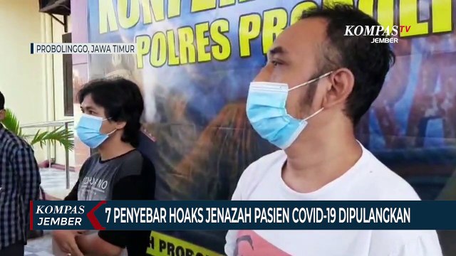 7 Penyebar Hoaks Jenazah Pasien Covid-19 Dipulangkan