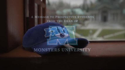 Monsters University - Commercial: A Short Message From The Dean (English) HD