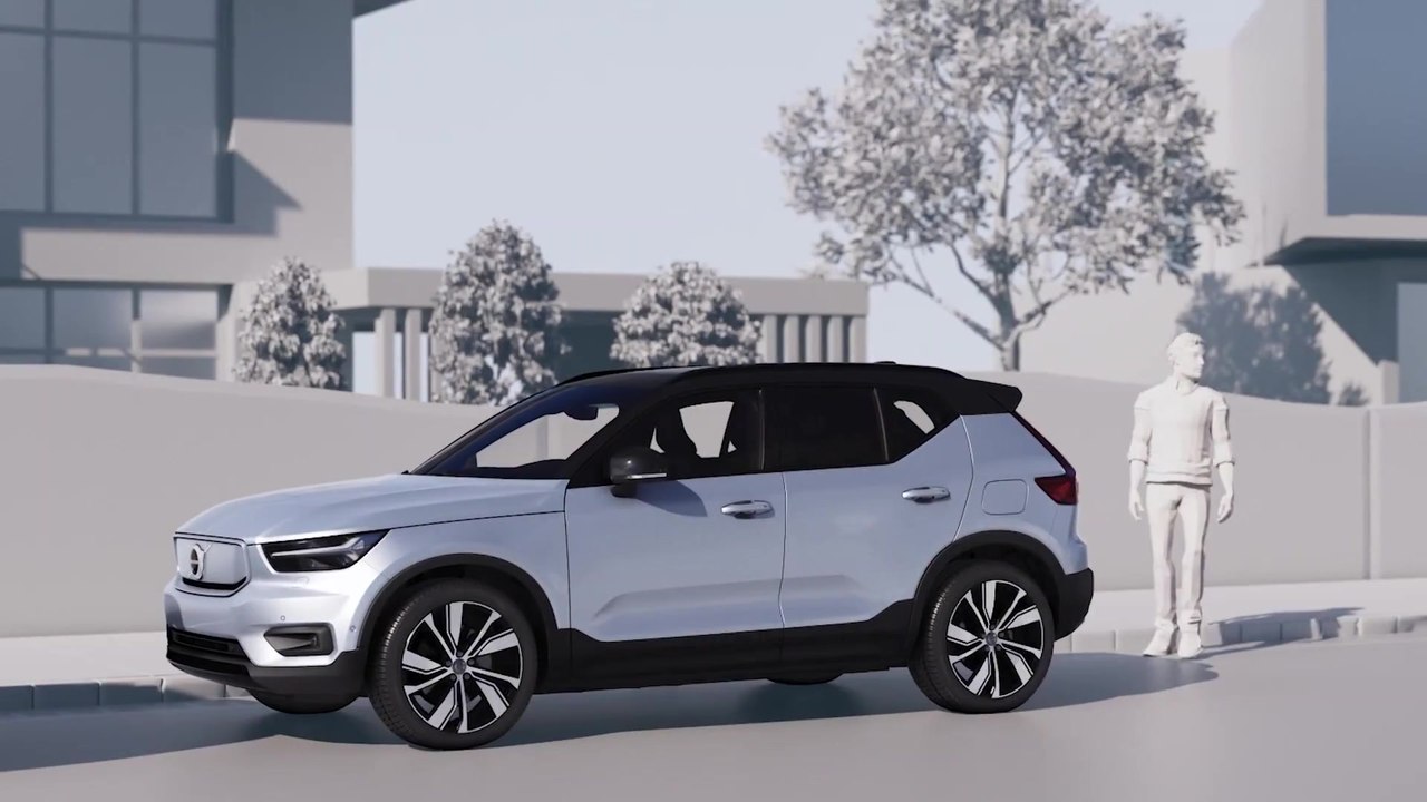 Volvo XC40 Recharge P8 New User Interface Centre Stack Display