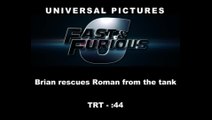 Fast and Furious 6 - Clip Brian Rescues Roman (English)