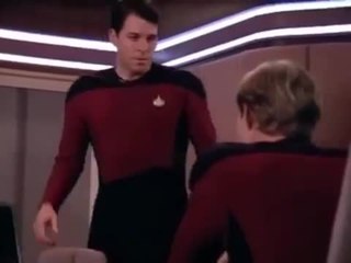 Star Trek - Riker sits down (English)