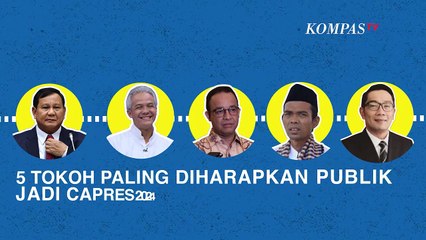 Prabowo dan 4 Tokoh Paling Diharapkan Jadi Capres 2024