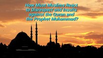 [EN] How Must Muslims React to Disrespect and Insults against the Quran and the Prophet Muhammad?