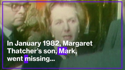 Real footage of the search for Mark Thatcher, when he went missing for six days in 1982