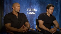Pain & Gain - Interview 5 Mark Wahlberg und Dwayne Johnson Ãœber ihre Rollen (English) HD