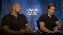 Pain & Gain - Interview 6 Mark Wahlberg und Dwayne Johnson Ãœber Regisseur Michael Bay (English) HD