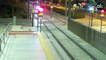 Una mujer circula borracha un kilómetro por las vías del metro de Málaga