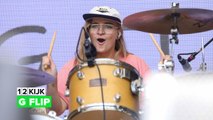 Australische-artiest G Flip bewijst dat drummers ook popsterren kunnen zijn