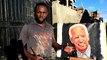 Kenyan artist marks Biden victory with painting