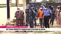 Aftermath of protests: IGP team inspects vandalised stations in Ogun