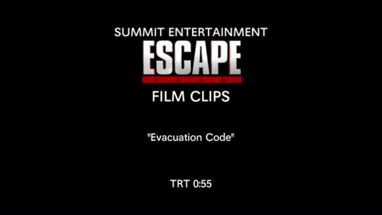 Escape Plan - Clip Evacuation Code (English) HD