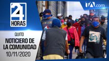 Noticias Ecuador: Noticiero 24 Horas, 10/11/2020 (De la Comunidad Primera Emisión)