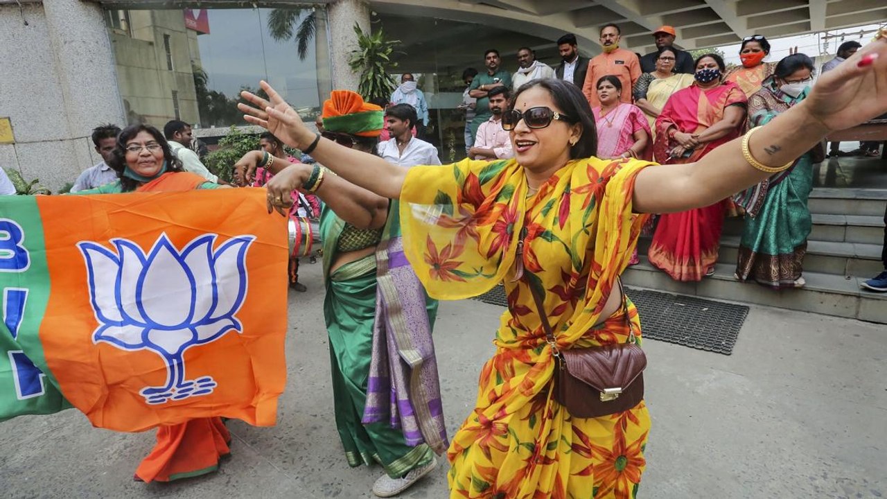 Bihar results: BJP prepares for celebration