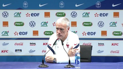 Bleus - Cinq ou six joueurs indisponibles contre la Finlande, selon Deschamps