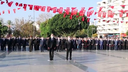 Büyük Önder Atatürk'ü anıyoruz - ANTALYA