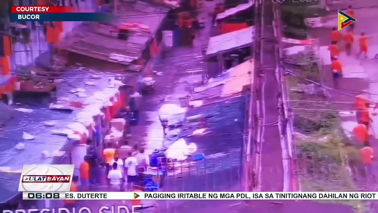 #UlatBayan | BuCor: Apat na inmates, patay sa riot sa New Bilibid prison