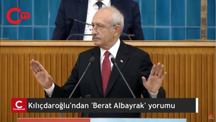 Kılıçdaroğlu'ndan Erdoğan'a Berat Albayrak çıkışı: Veziri verip şahı kurtaramazsınız