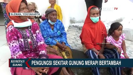 Gunung Merapi Masih Level Siaga, Pengungsi Bertambah