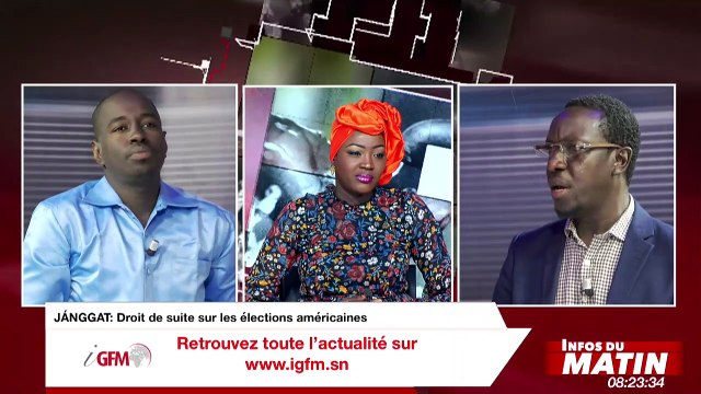 Infos du matin - 10 Novembre 2020 - Janggat sur les éléctions (USA) avec Abdoulaye Cissé