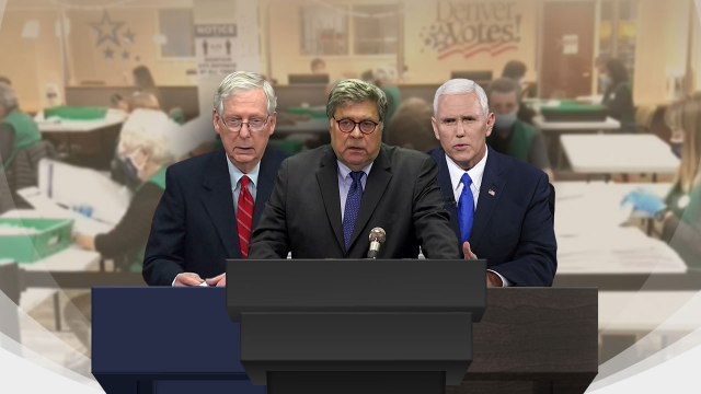 美 공화당 상원 1인자·행정부 2인자·법무장관, 트럼프 대선불복 소송 지지 / YTN