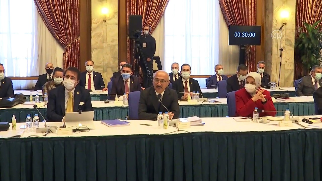 Hazine ve Maliye Bakanı Elvan, Plan Bütçe Komisyonu'na veda etti (4) - TBMM