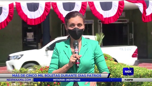 Más de cinco mil boletas durante días patrios - Nex Noticias