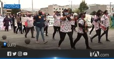 Maestras parvularias protestan por el pago de sus sueldos