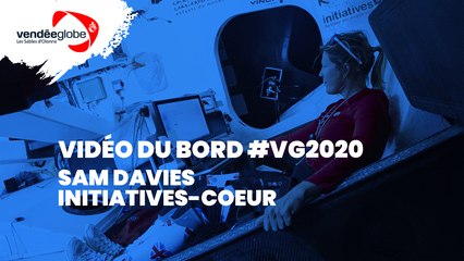 Vidéo du bord - Sam DAVIES | INITIATIVES-CŒUR - 10.11