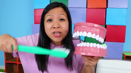 Why should we brush our teeth--- Educational Video for kids with Ryan!!!