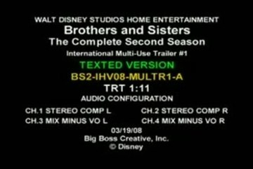 Brothers and Sisters - S02 Trailer 2 (English)