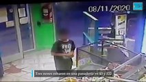Tres nenes robaron en una panadería en 43 y 122