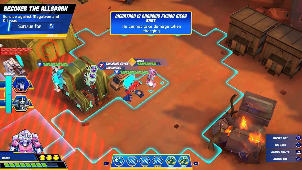 Transformers- Battlegrounds Walkthrough Part 5 (PS4, Switch, XB1)