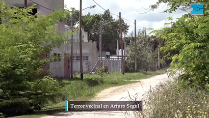 Terror vecinal en Arturo Segui