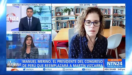 Vizcarra deja la presidencia de Perú y Manuel Merino asume el poder