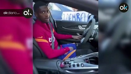 Humillan y trollean a Dembélé y Riqui Puig en plena calle