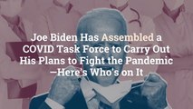 Joe Biden Has Assembled a COVID Task Force to Carry Out His Plans to Fight the Pandemic—He