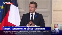 Terrorisme: Emmanuel Macron souhaite une réponse 