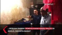 Ditreskrimsus Polda Banten Gerebek Pabrik Madu Palsu di Joglo, Jakarta Barat