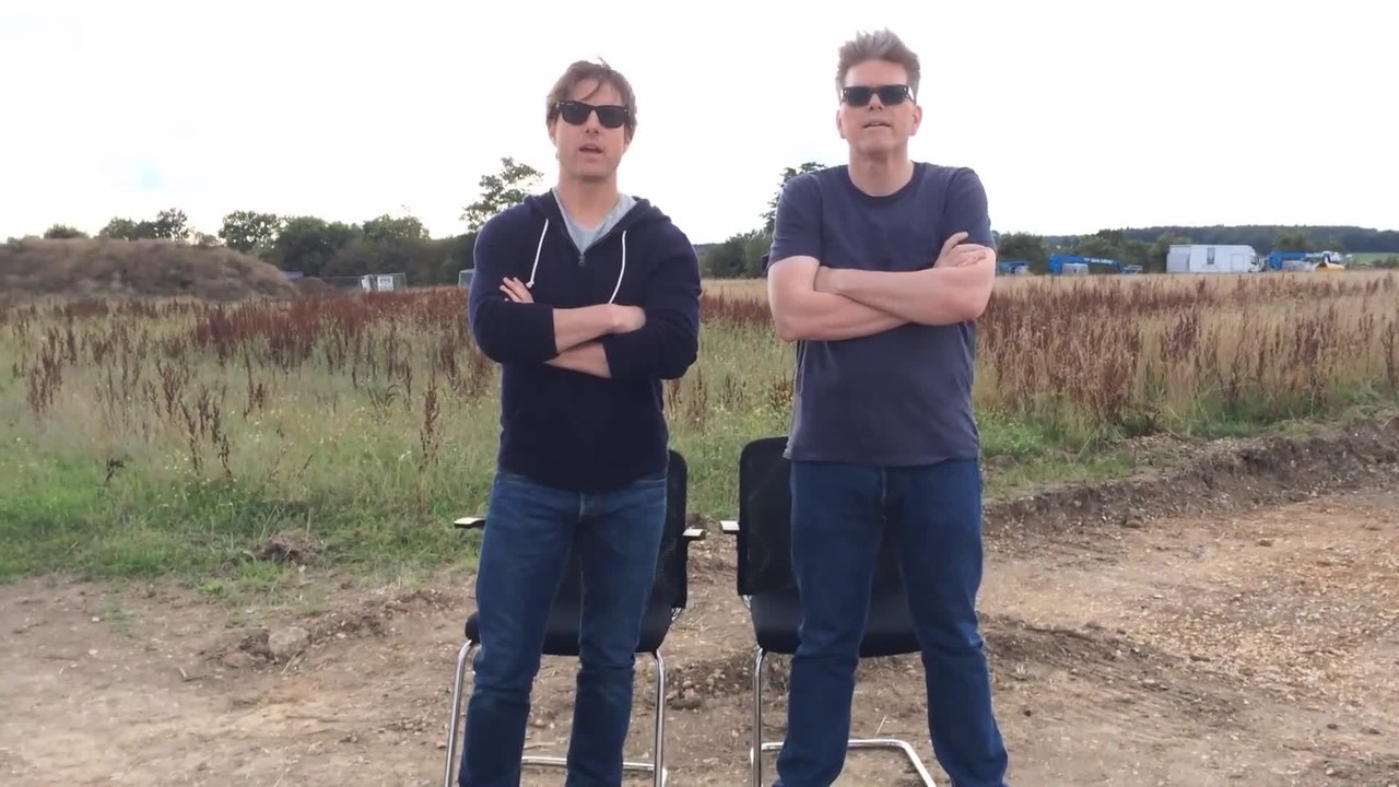Tom Cruise and Chris McQuarrie - Mission Impossible Ice Bucket Challenge (English) HD