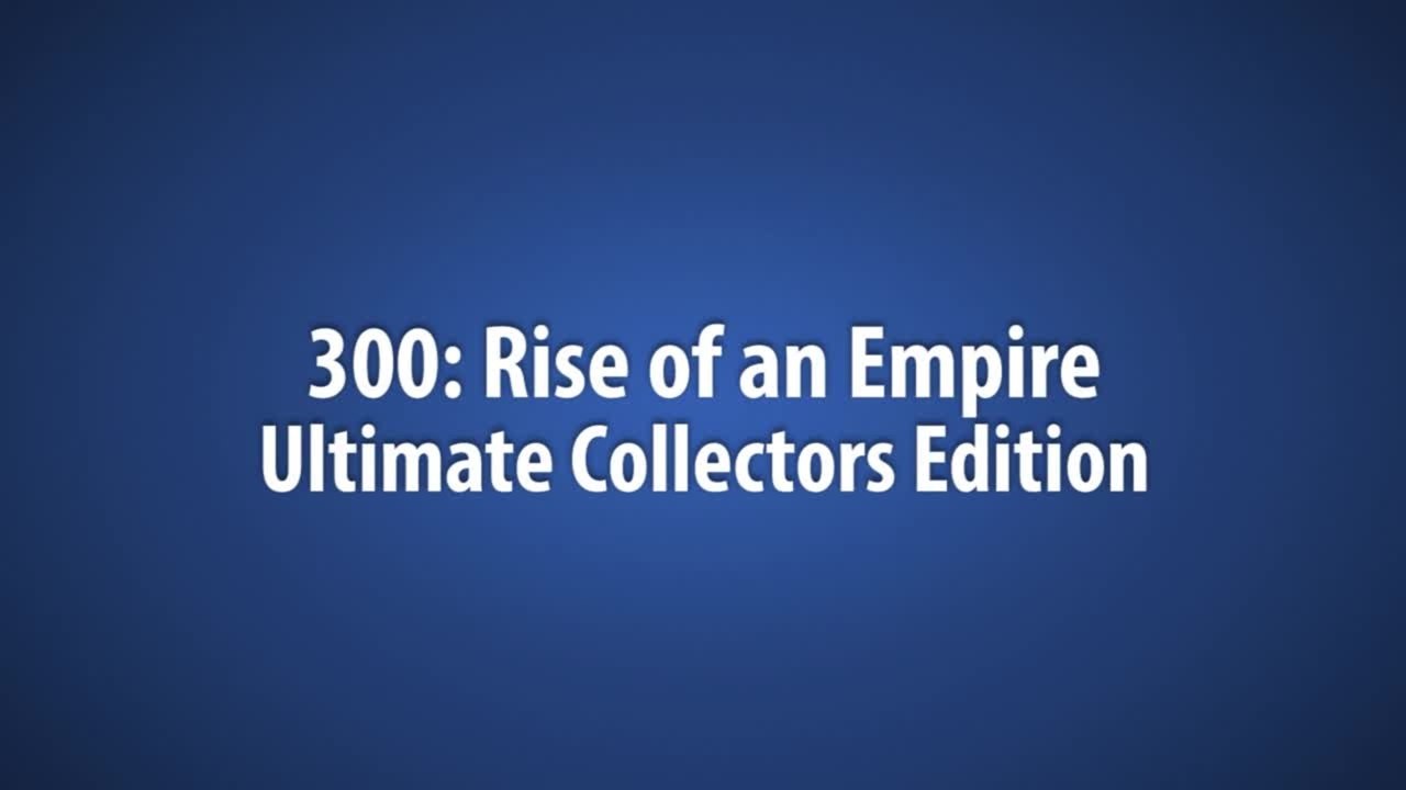 300 RISE OF AN EMPIRE Ultimate Collectors Edition Unboxed + Gewinnspiel