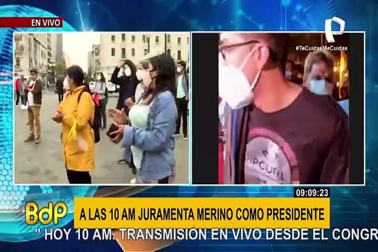 Manifestantes y PNP se enfrentan en alrededores del Congreso