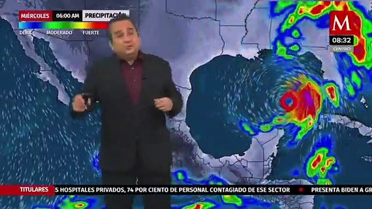 El clima para hoy 10 de noviembre, Abimael Salas