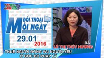 Thuê người đóng vai người yêu dưới góc độ pháp lý - Lê Thị Thúy Hương | ĐTMN 290116
