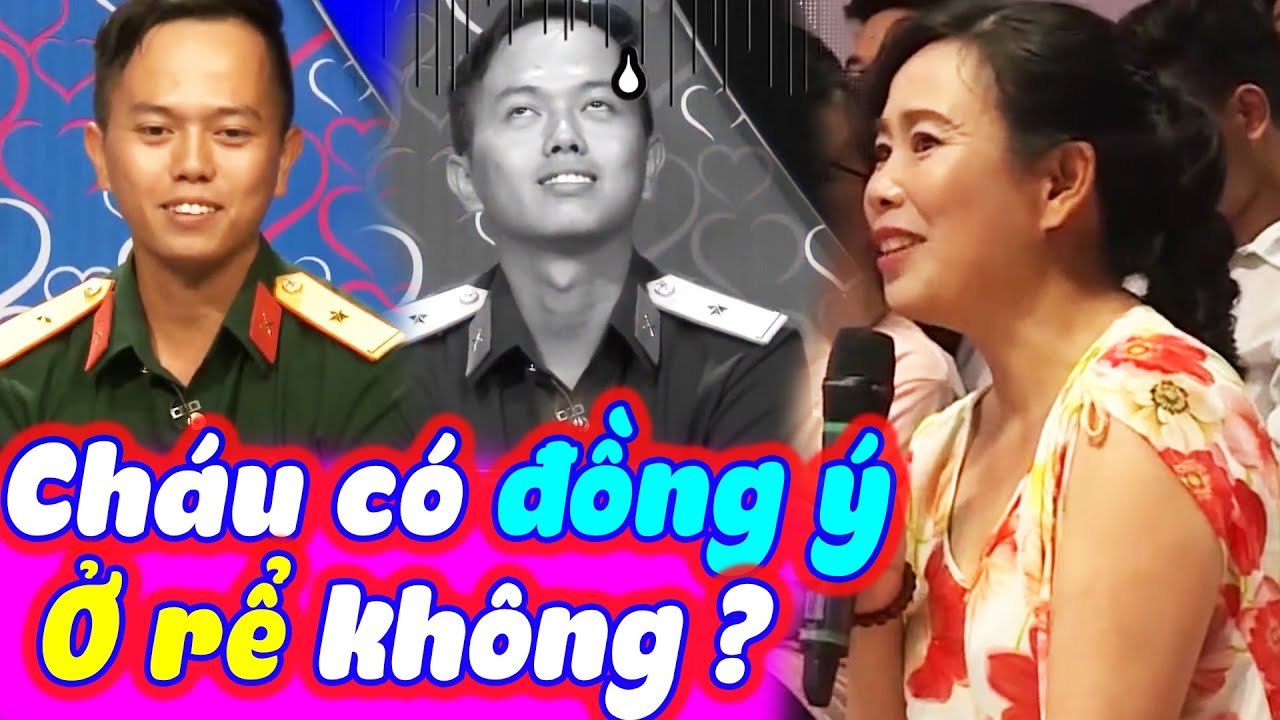 Mẹ Vợ Bá Đạo Thẳng Thừng Nói Bắt Rể Chàng Sĩ Quan Quân Đội Ngay Trên Sóng Bạn Muốn Hẹn Hò