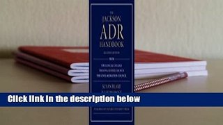 Full version  The Jackson Adr Handbook  Best Sellers Rank : #3