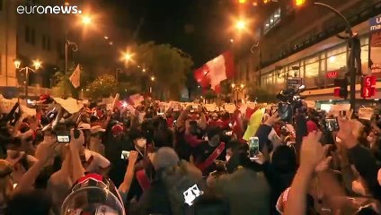 Clamor multitudinario en Perú contra el Gobierno de Manuel Merino