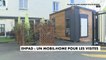 Coronavirus - Une maison de retraite du Val-de-Marne met un place un mobile-home pour maintenir le lien entre les résidents et les familles - VIDEO