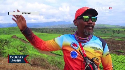 Menikmati Indahnya Kawasan Kayu Aro Dari Udara