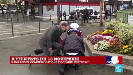 Attentats du 13 novembre : 5 ans après, commémorations en comité restreint