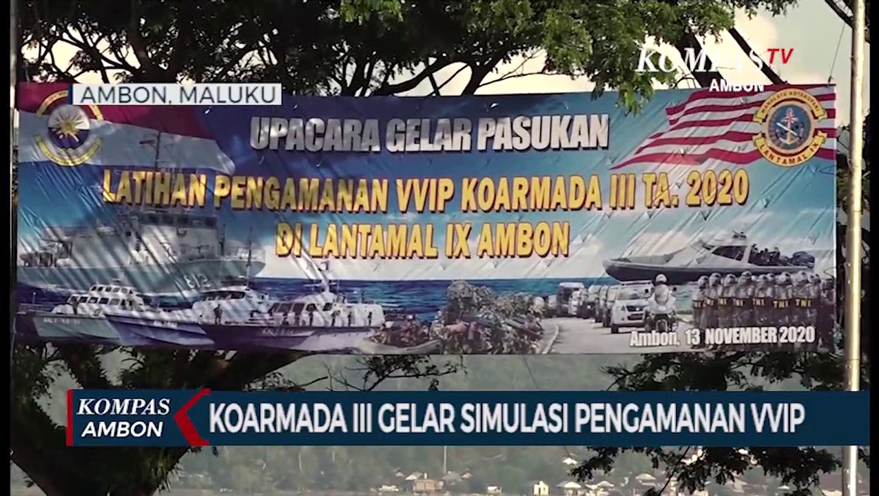 KOARMADA III Gelar Simulasi Pengamanan VVIP